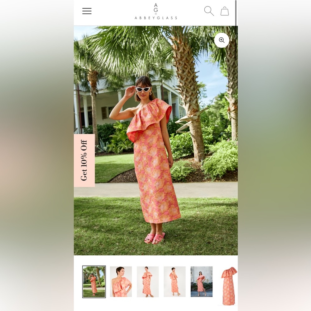 Abbey Glass Sutton Dress | Size XS